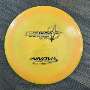 Innova Star Boss Early Flight #5 Distance Driver Disc